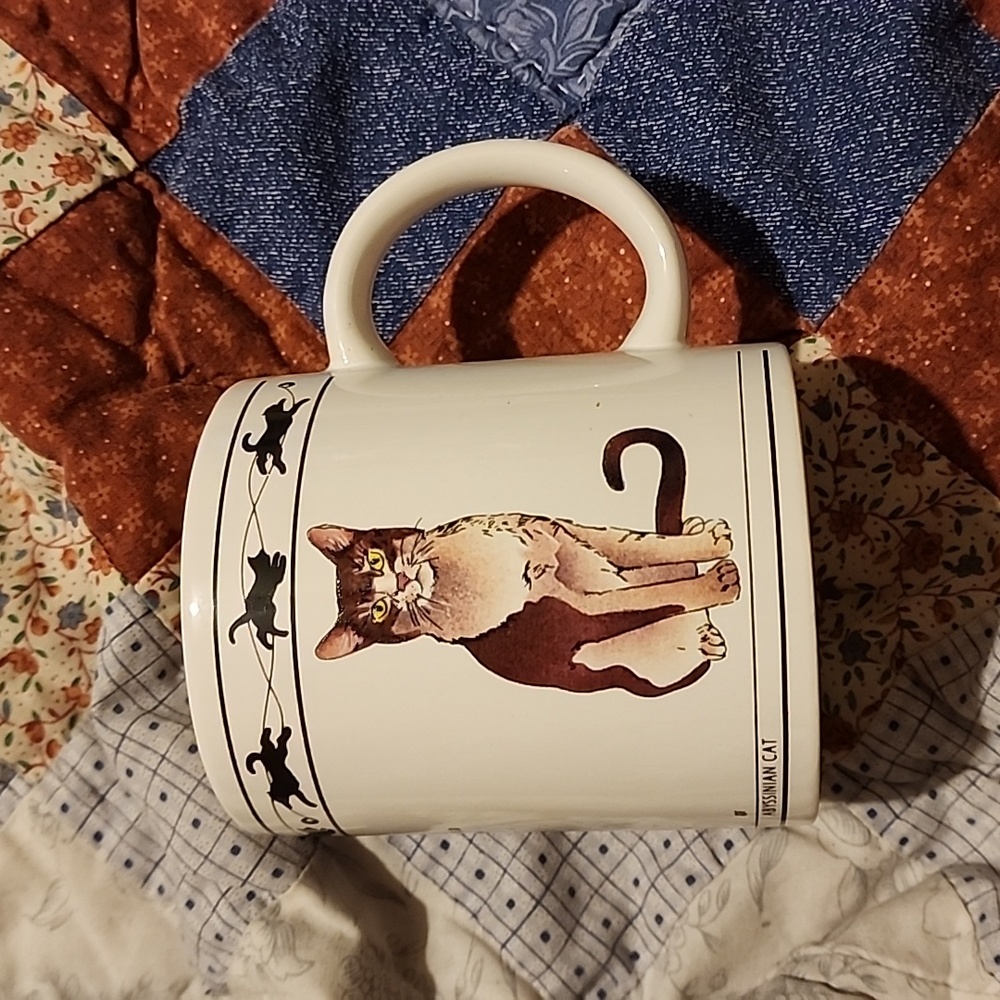 Houston Harvest Cat Mug